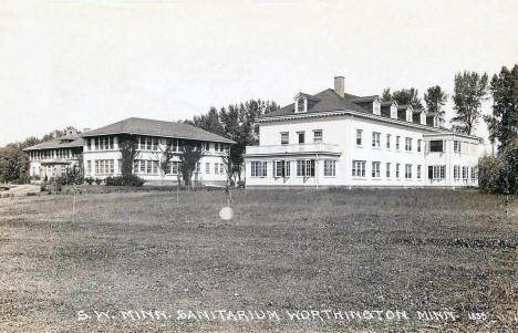 Southwest Minnesota Sanitarium, Worthington Minnesota, 1945