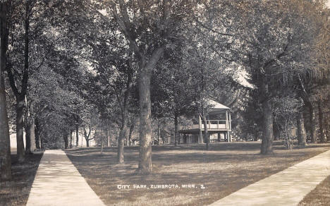 City Park, Zumbrota Minnesota, 1910's