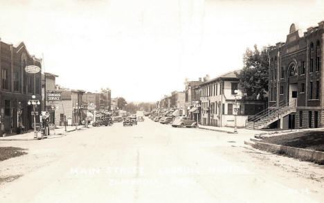Main Street, Zumbrota Minnesota, 1930's