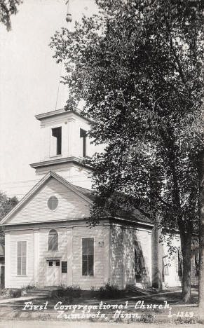 First Congregational Church, Zumbrota Minnesota, 1920's