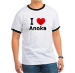 I Love Anoka Ringer T-Shirt