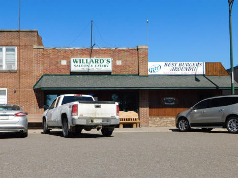 Willard's Saloon and Eatery, Backus Minnesota