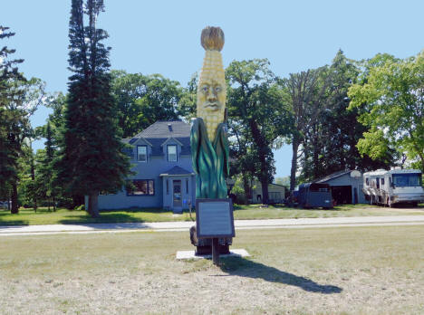 Colonel Cobber Statue, Backus Minnesota, 2020