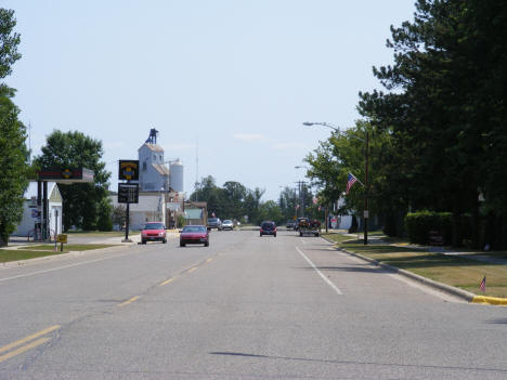 Street scene, Bowlus Minnesota, 2007