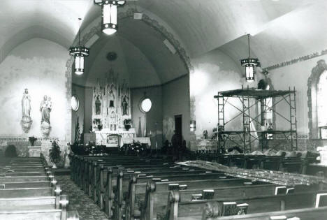 Interior, St. Stanislaus Catholic Church, Bowlus Minnesota, 2003