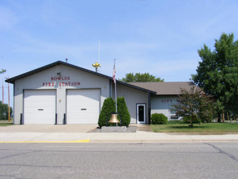 City Hall and Fire Department, Bowlus Minnesota, 2007