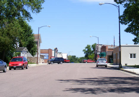 Street scene, Brownton Minnesota, 2011