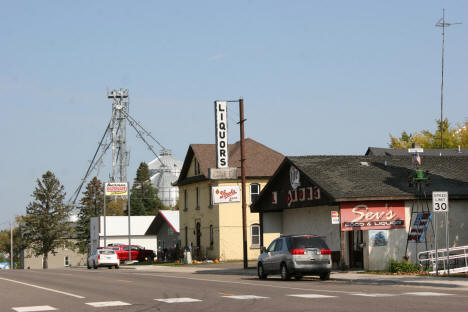 Street scene, Buckman Minnesota, 2020
