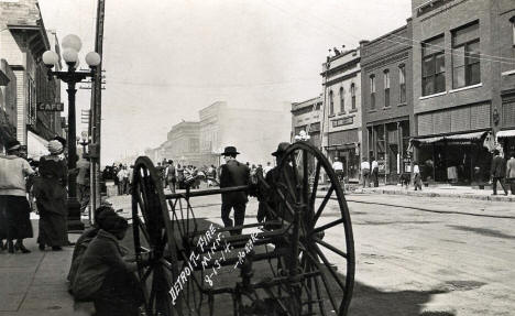 Fire, Detroit Minnesota, August 13th, 1914