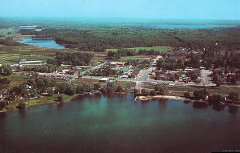 Aerial view, Hackensack Minnesota, 2014