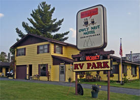 Owls Nest Motel, Hackensack Minnesota