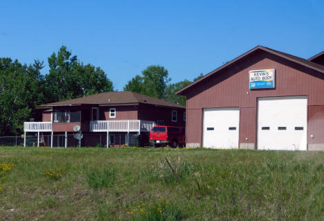 Kevin's Auto Body, Hackensack Minnesota, 2020