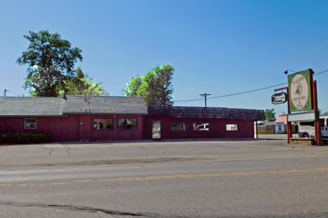 Street scene, Hackensack Minnesota, 2020