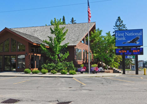 First National Bank, Hackensack Minnesota, 2020