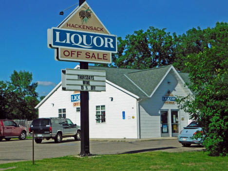 Hackensack Liquor Store, Hackensack Minnesota, 2020