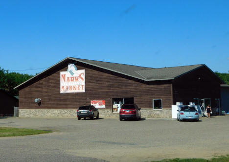 Mark's Market, Hackensack Minnesota, 2020