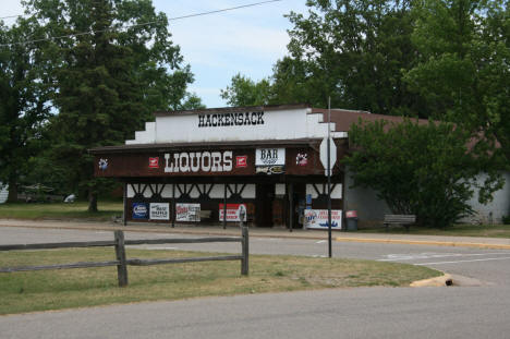 Hackensack Liquors, Hackensack Minnesota. 2008