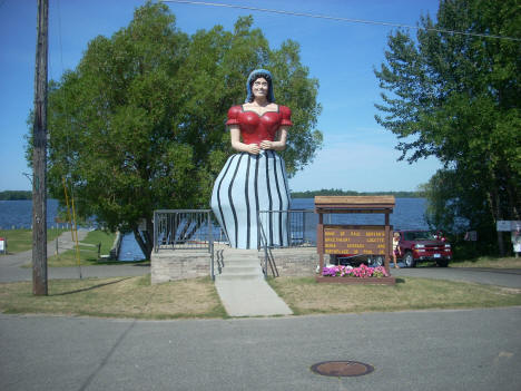 Statue of Lucette, Hackensack Minnesota, 2012