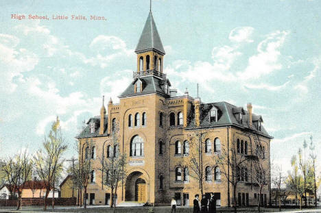 High School, Little Falls Minnesota, 1910's