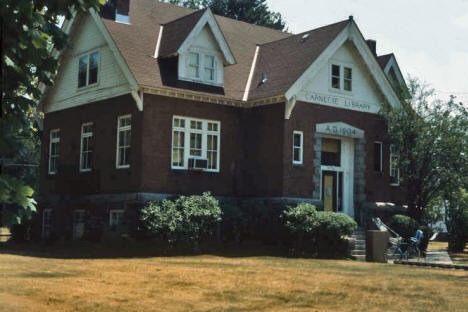 Carnegie Library, Little Falls Minnesota, 1988