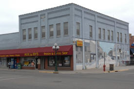 Public arts mural, Little Falls Minnesota