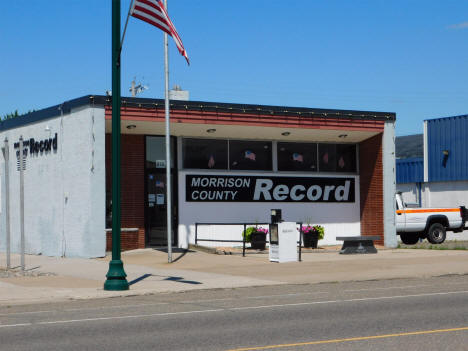 Morrison County Record newspaper, Little Falls Minnesota, 2020