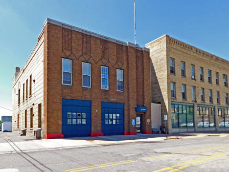 Street scene, Little Falls Minnesota, 2020