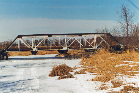 Steel Bridge Over Platte River, Little Falls Minnesota, 2003