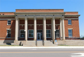 US Post Office, Little Falls Minnesota