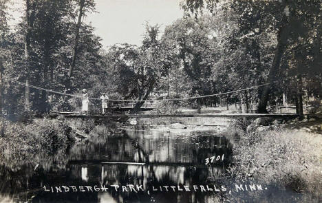 Lindbergh Park, Little Falls Minnesota, 1930's