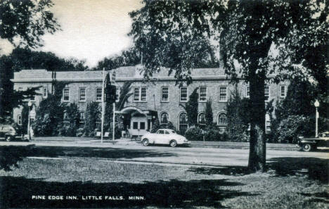 Pine Edge Inn, Little Falls Minnesota, 1940's