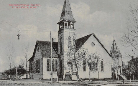 Congregational Church, Little Falls Minnesota, 1910