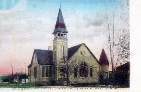 Congregational Church, Little Falls Minnesota, 1909