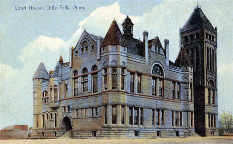 Morrison County Courthouse, Little Falls Minnesota, 1910's