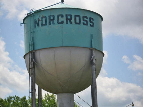 Water tower, Norcross Minnesota, 2015