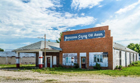 Former Norcross Co-op Oil Association, Norcross Minnesota, 2016