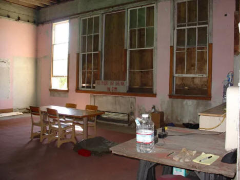Interior, Former Norcross Public School, 2020