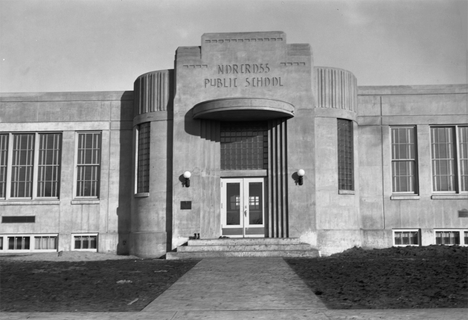 New Norcross Public School, Norcross Minnesota, 1939