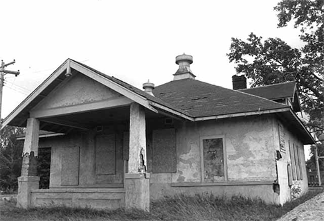 Vacant building, Highway 9 and Main, Norcross Minnesota, 1983