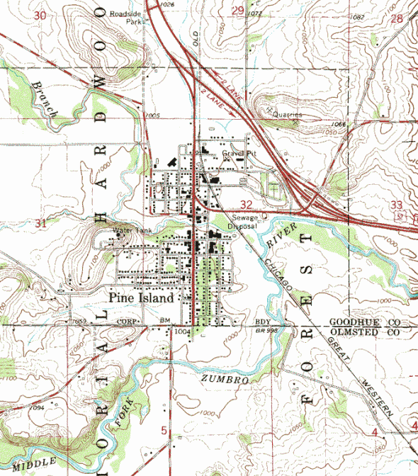 Guide to Pine Island Minnesota