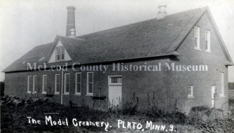 Model Creamery, Plato Minnesota, 1910's