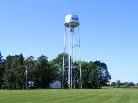 Water tower, Plato Minnesota, 2011