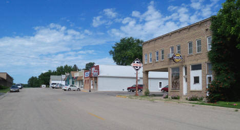 Downtown area of Plato Minnesota, 2011