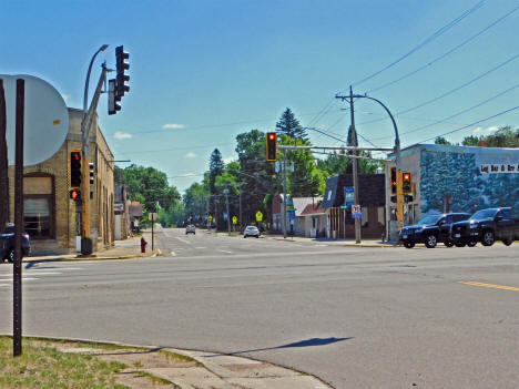 Street scene, Royalton Minnesota, 2020