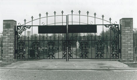 St. Stanislaus Catholic Cemetery in Sobieski Minnesota, 2003