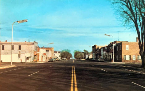 Street scene, Walnut Grove Minnesota, 1970's