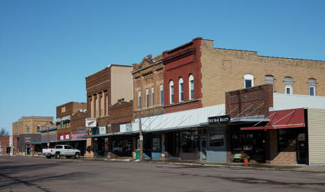 Street scene, Windom Minnesota, 2020