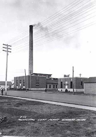 Municipal Light Plant, Windom Minnesota, 1950