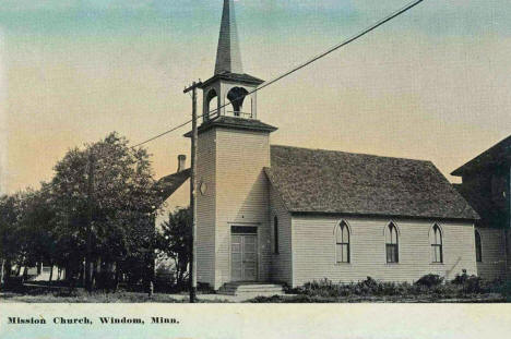 Mission Church, Windom Minnesota, 1910's