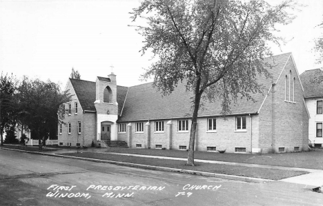 First Presbyterian Church, Windom Minnesota, 1950's